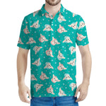 Chihuahua Puppy Pattern Print Men's Polo Shirt