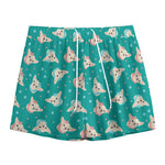 Chihuahua Puppy Pattern Print Mesh Shorts