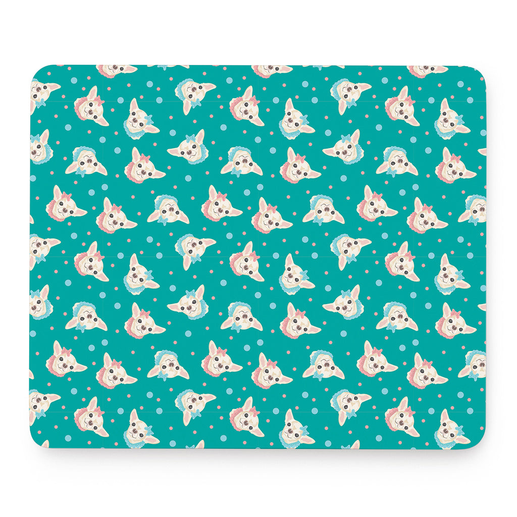 Chihuahua Puppy Pattern Print Mouse Pad
