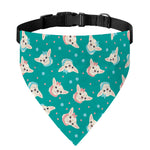 Chihuahua Puppy Pattern Print Over The Collar Dog Bandana