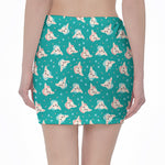 Chihuahua Puppy Pattern Print Pencil Mini Skirt