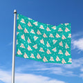 Chihuahua Puppy Pattern Print Polyester Flag