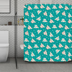 Chihuahua Puppy Pattern Print Polyester Shower Curtain