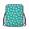 Chihuahua Puppy Pattern Print Rectangular Crossbody Bag