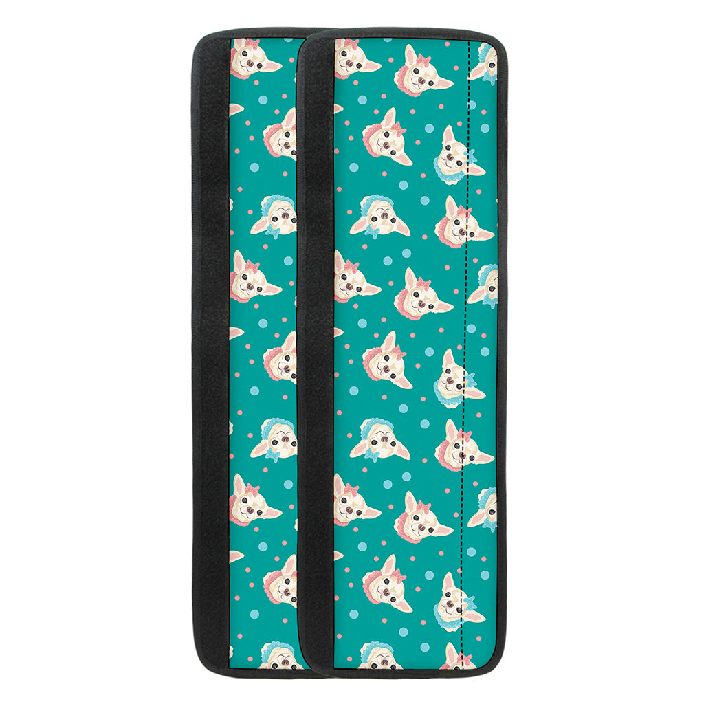 Chihuahua Puppy Pattern Print Refrigerator Handle Covers