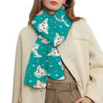 Chihuahua Puppy Pattern Print Scarf
