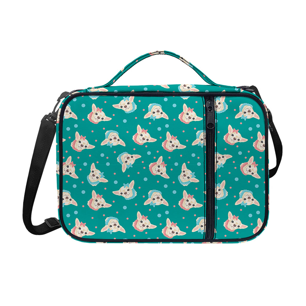 Chihuahua Puppy Pattern Print Shoulder Strap Bible Bag