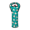 Chihuahua Puppy Pattern Print Single Neoprene Wine Tote