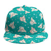 Chihuahua Puppy Pattern Print Snapback Cap