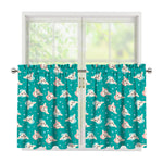 Chihuahua Puppy Pattern Print Tier Curtains