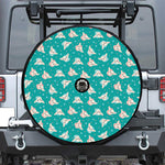 Chihuahua Puppy Pattern Print Tire Cover With Camera Hole