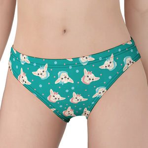 Chihuahua Puppy Pattern Print Women's Panties