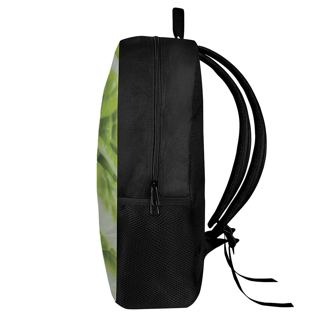 Chinese Cabbage Leaf Print 17 Inch Backpack