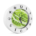 Chinese Cabbage Leaf Print Alarm Clock