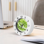 Chinese Cabbage Leaf Print Alarm Clock