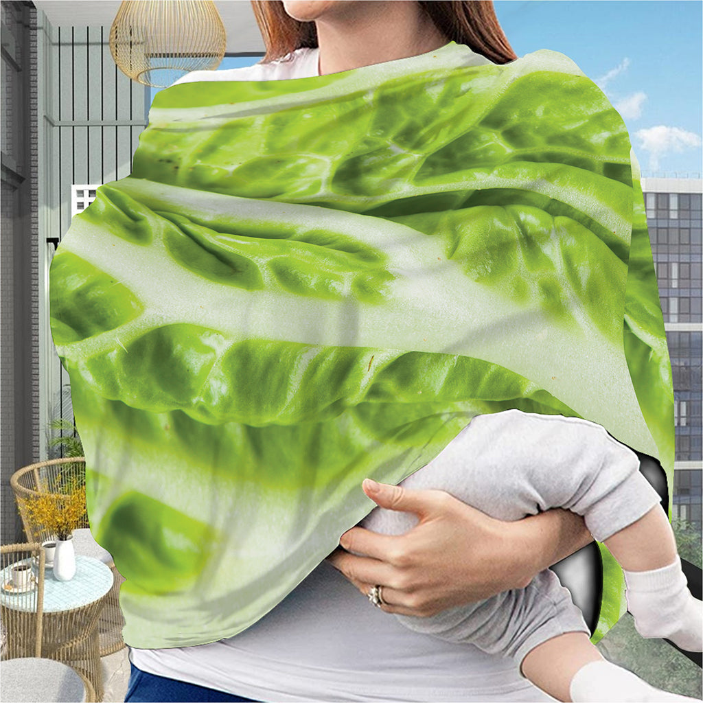 Chinese Cabbage Leaf Print Baby Seat Cover