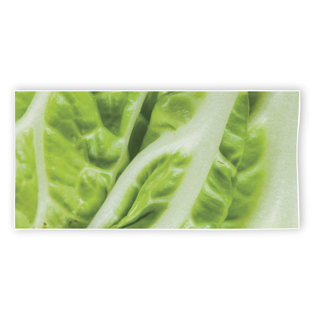 Chinese Cabbage Leaf Print Beach Towel