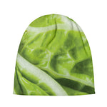 Chinese Cabbage Leaf Print Beanie