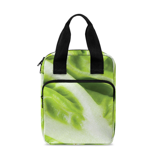 Chinese Cabbage Leaf Print Bible Tote Bag