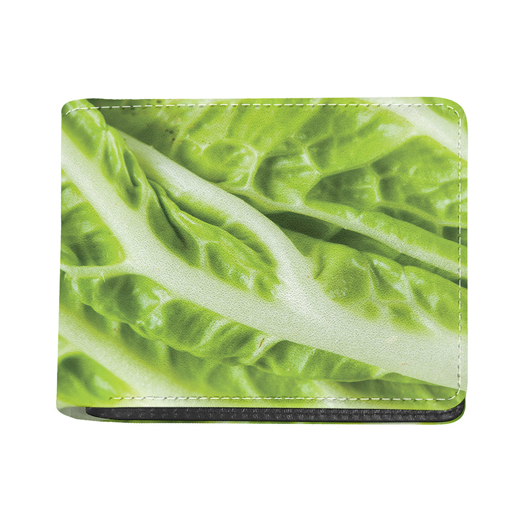 Chinese Cabbage Leaf Print Bifold Wallet