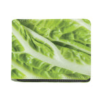 Chinese Cabbage Leaf Print Bifold Wallet