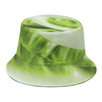 Chinese Cabbage Leaf Print Bucket Hat