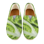 Chinese Cabbage Leaf Print Casual Shoes