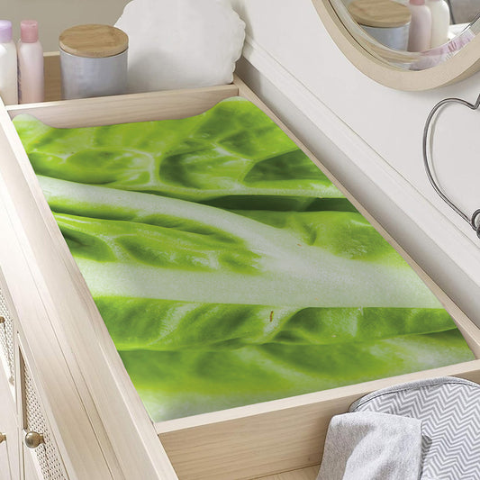 Chinese Cabbage Leaf Print Changing Pad Cover