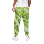 Chinese Cabbage Leaf Print Cotton Pants
