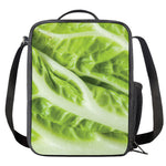 Chinese Cabbage Leaf Print Crossbody Lunch Bag