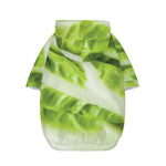 Chinese Cabbage Leaf Print Dog Zip Up Hoodie