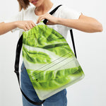 Chinese Cabbage Leaf Print Drawstring Backpack