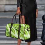 Chinese Cabbage Leaf Print Duffle Bag
