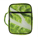 Chinese Cabbage Leaf Print Front Pocket Bible Bag