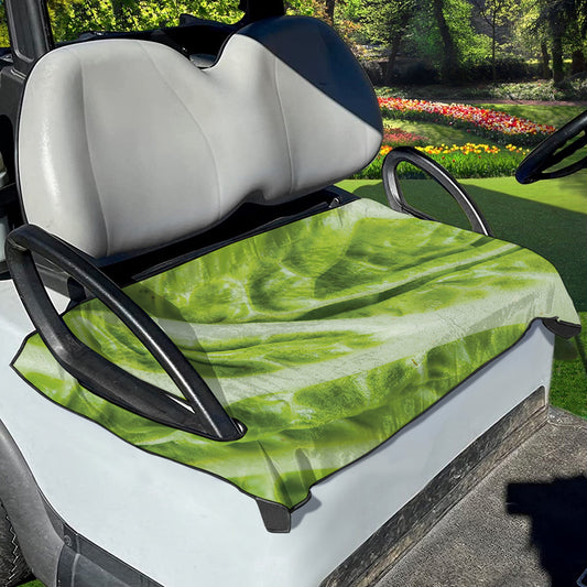 Chinese Cabbage Leaf Print Golf Cart Seat Cover