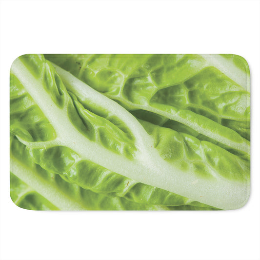 Chinese Cabbage Leaf Print Indoor Door Mat