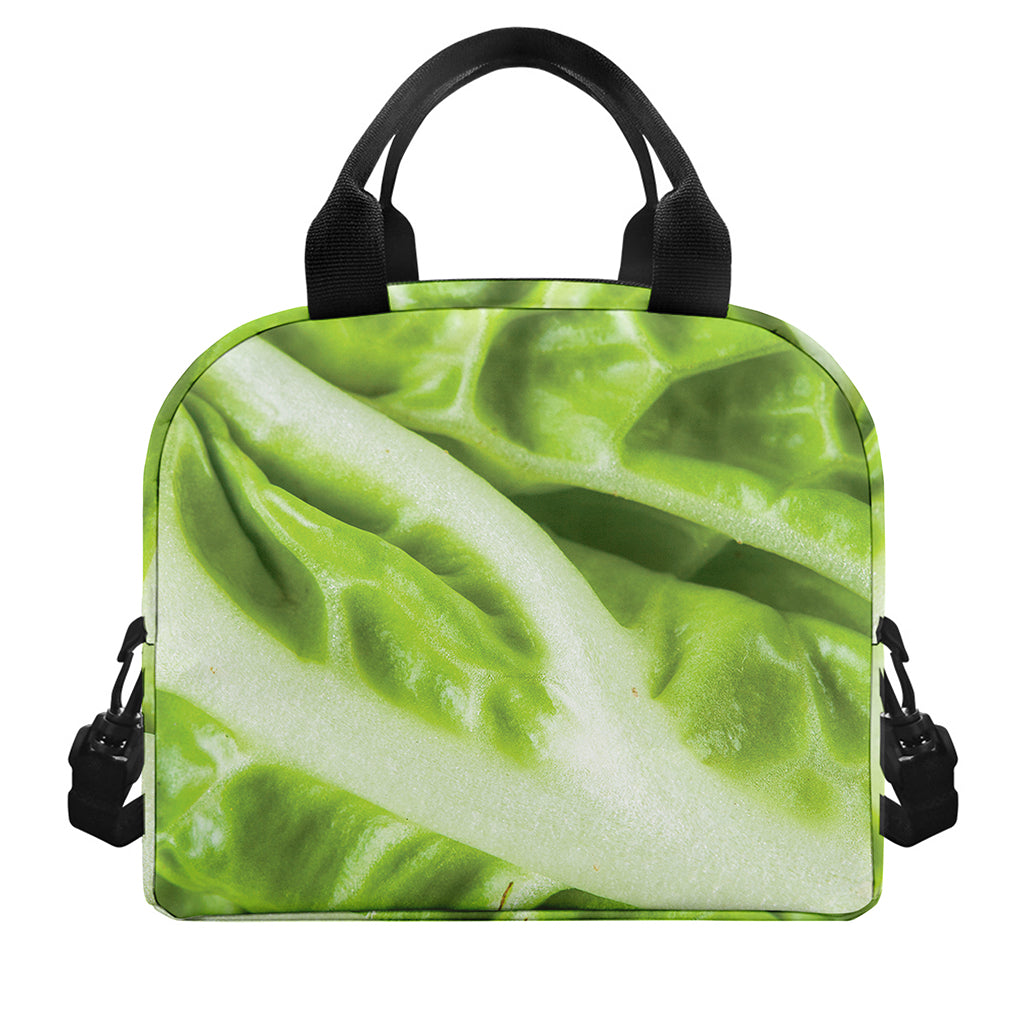 Chinese Cabbage Leaf Print Insulated Lunch Bag