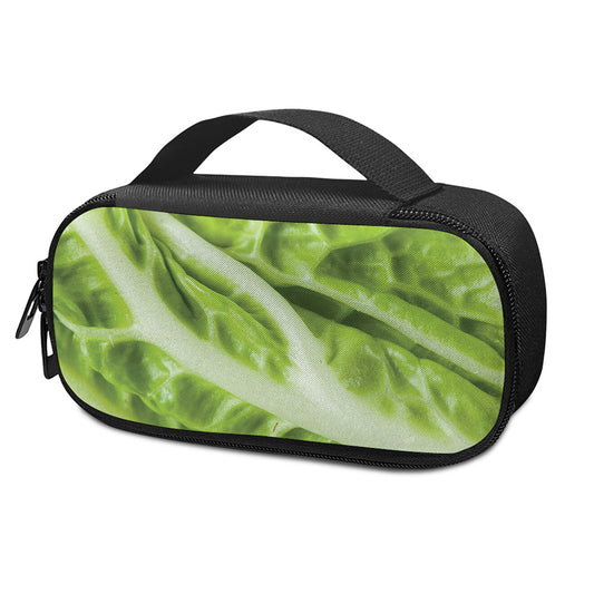 Chinese Cabbage Leaf Print Insulin Cooler Travel Case