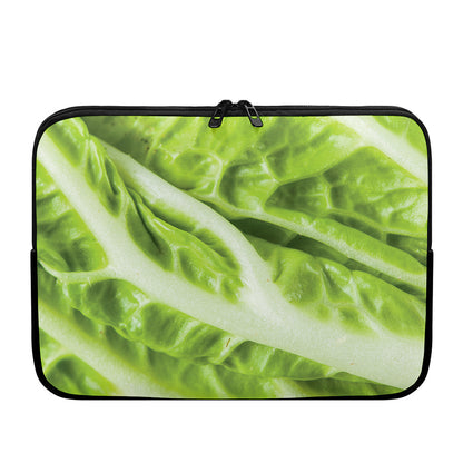 Chinese Cabbage Leaf Print Laptop Sleeve