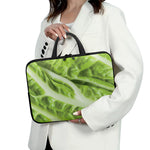 Chinese Cabbage Leaf Print Laptop Sleeve With Handle