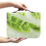Chinese Cabbage Leaf Print Leather Bible Cover