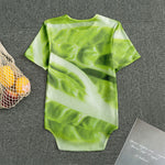 Chinese Cabbage Leaf Print Men's Bodysuit
