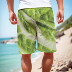 Chinese Cabbage Leaf Print Men's Cargo Shorts