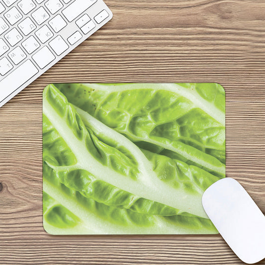 Chinese Cabbage Leaf Print Mouse Pad