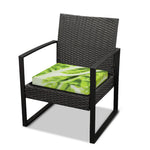 Chinese Cabbage Leaf Print Outdoor Seat Cushion Cover