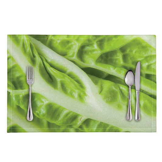 Chinese Cabbage Leaf Print Placemat