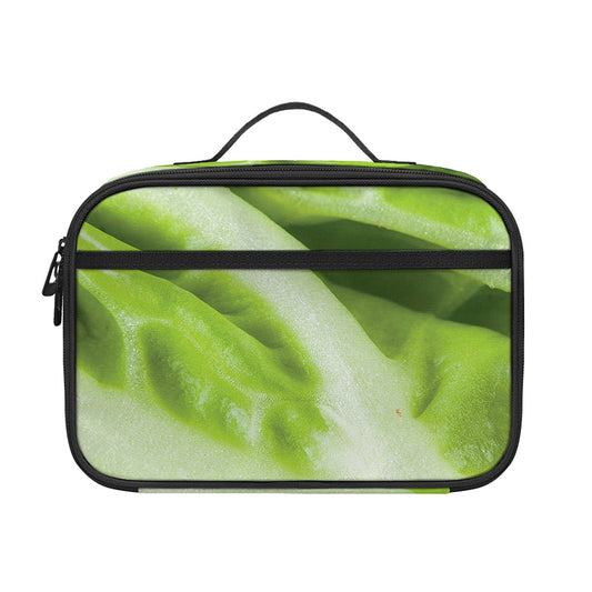 Chinese Cabbage Leaf Print Portable Lunch Bag