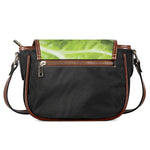 Chinese Cabbage Leaf Print Saddle Bag