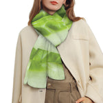 Chinese Cabbage Leaf Print Scarf