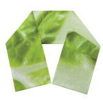 Chinese Cabbage Leaf Print Scarf